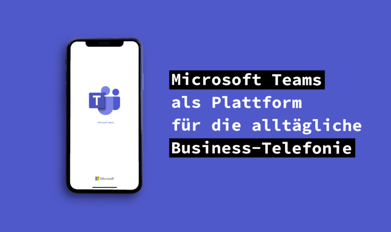MS Microsoft Teams Telefonie